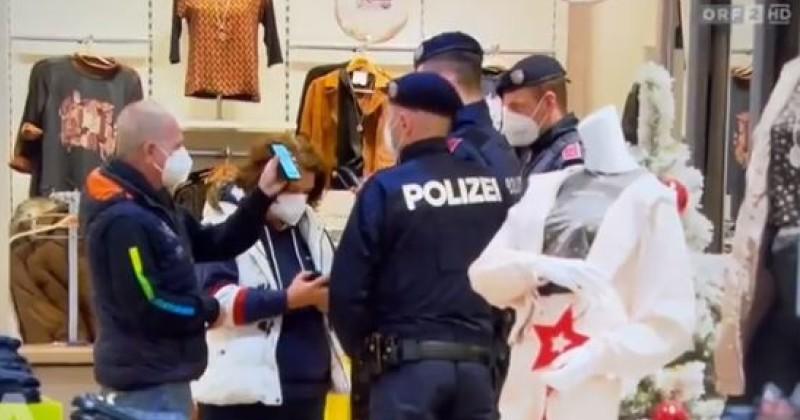 Austrian Police Patrol Shops, Highways Hunting For The Unvaxx’d [VIDEO]