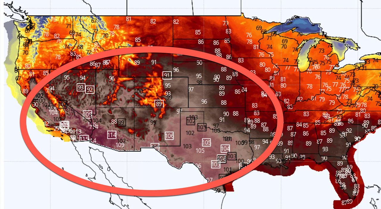 Heat Dome Roasts 40 Million Across Southwest Amid Power Blackout ...