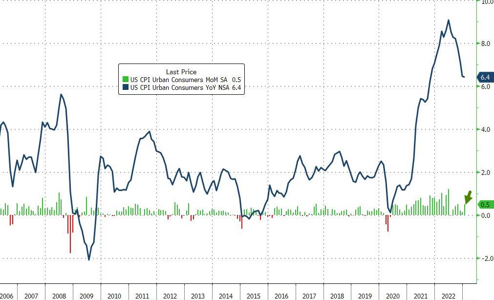 Tyler Durden | Core CPI Rises 32nd Straight Month, Headline Inflation ...