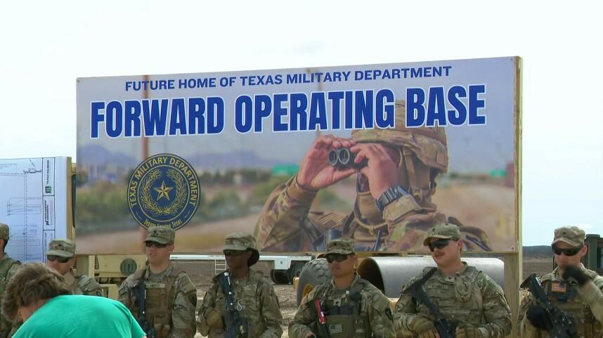 Texas To Build Military Base Camp On Mexico Border To House 1,800 ...