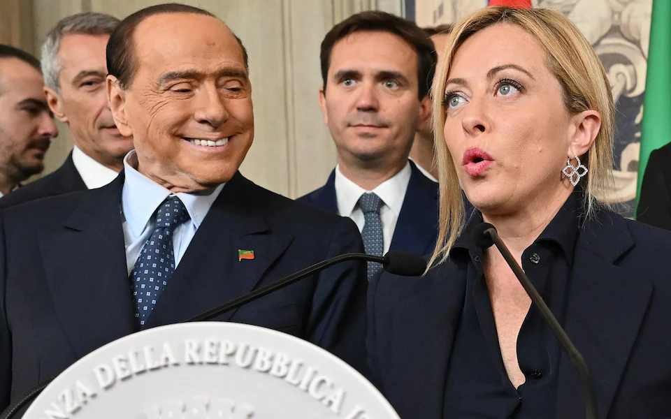 Giorgia Meloni Tells Ex-PM Berlusconi ‘Keep Your Mouth Shut’ After ...