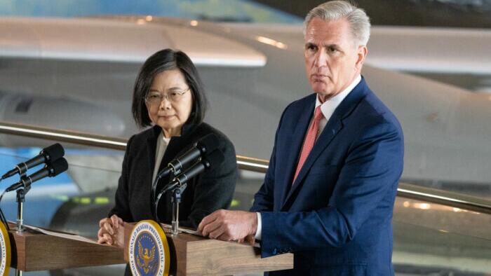 NextImg:China Sanctions Reagan Library After For McCarthy’s Meeting With Taiwan President