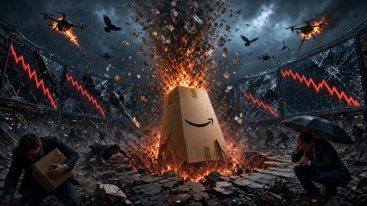 Amazon Craters As Cash Burn Explodes, Weak Guide