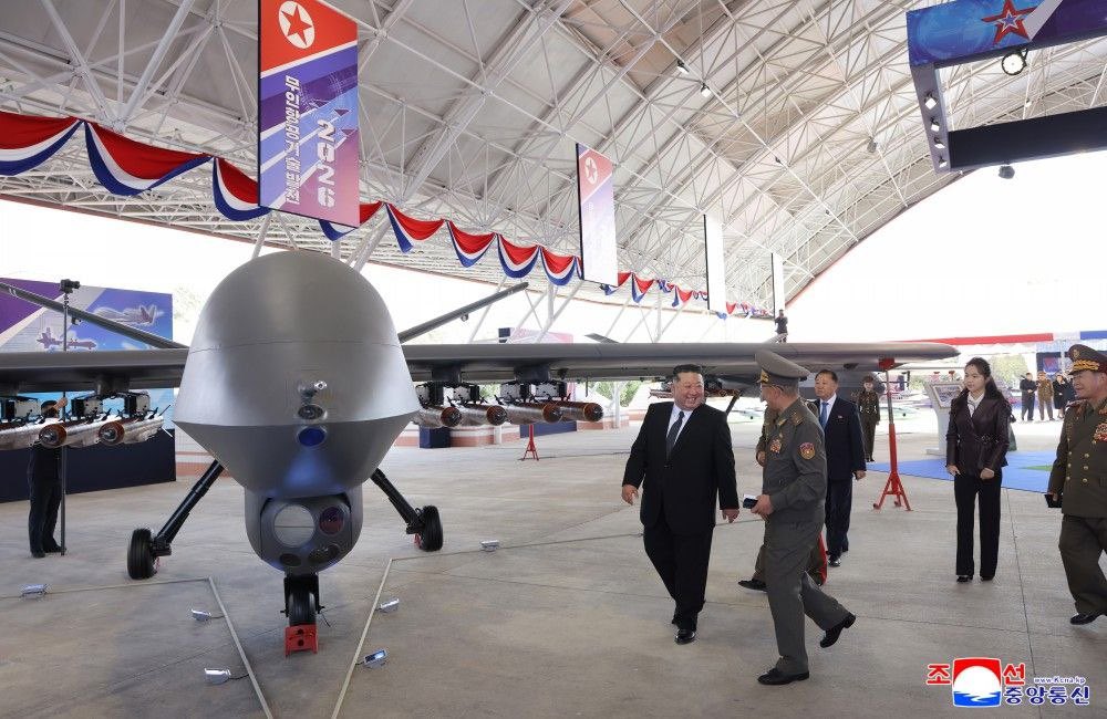 North Korea's Kim Orders Drone Buildup In Push For "Absolute Superiority" In Unmanned Warfare