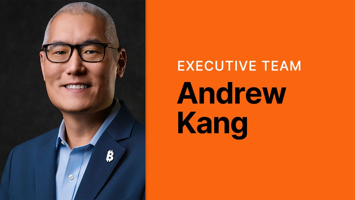 Executive Team - Andrew Kang Executive Team - Andrew Kang